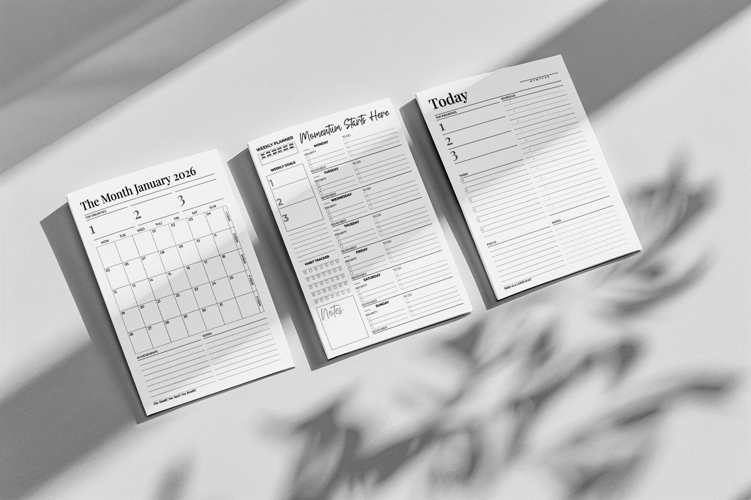The Power of One Page: How a Weekly Planner Boosts Focus