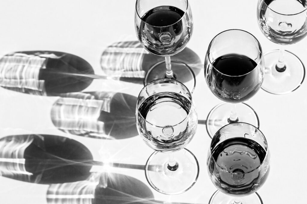 wine tasting at home
