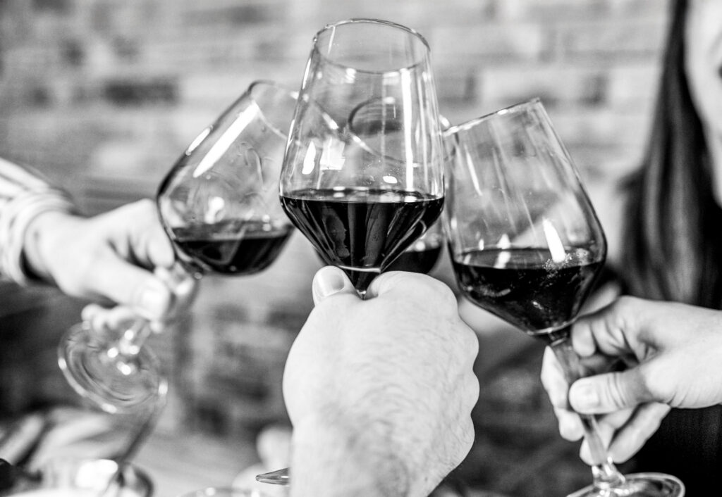 wine tasting at home
