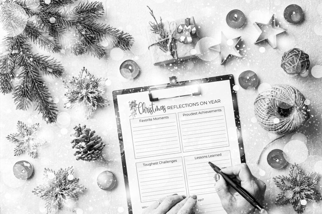 Christmas planner printable