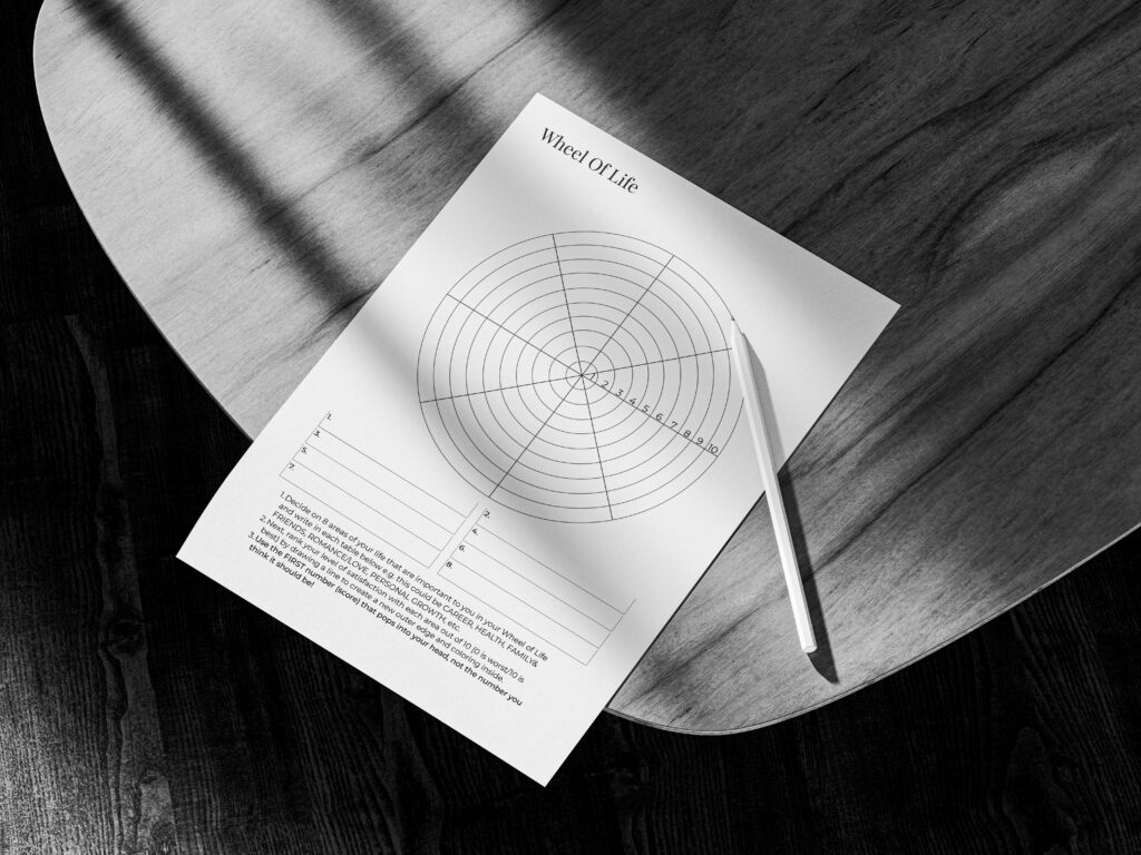 wheel of life template